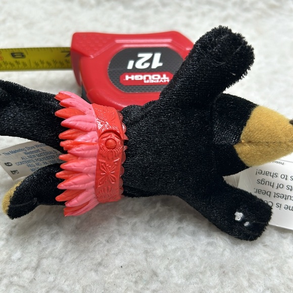 Animal Alley Cole only at Toys R Us black bear mini 4" plush 2001 McDonald toys - Picture 9 of 10